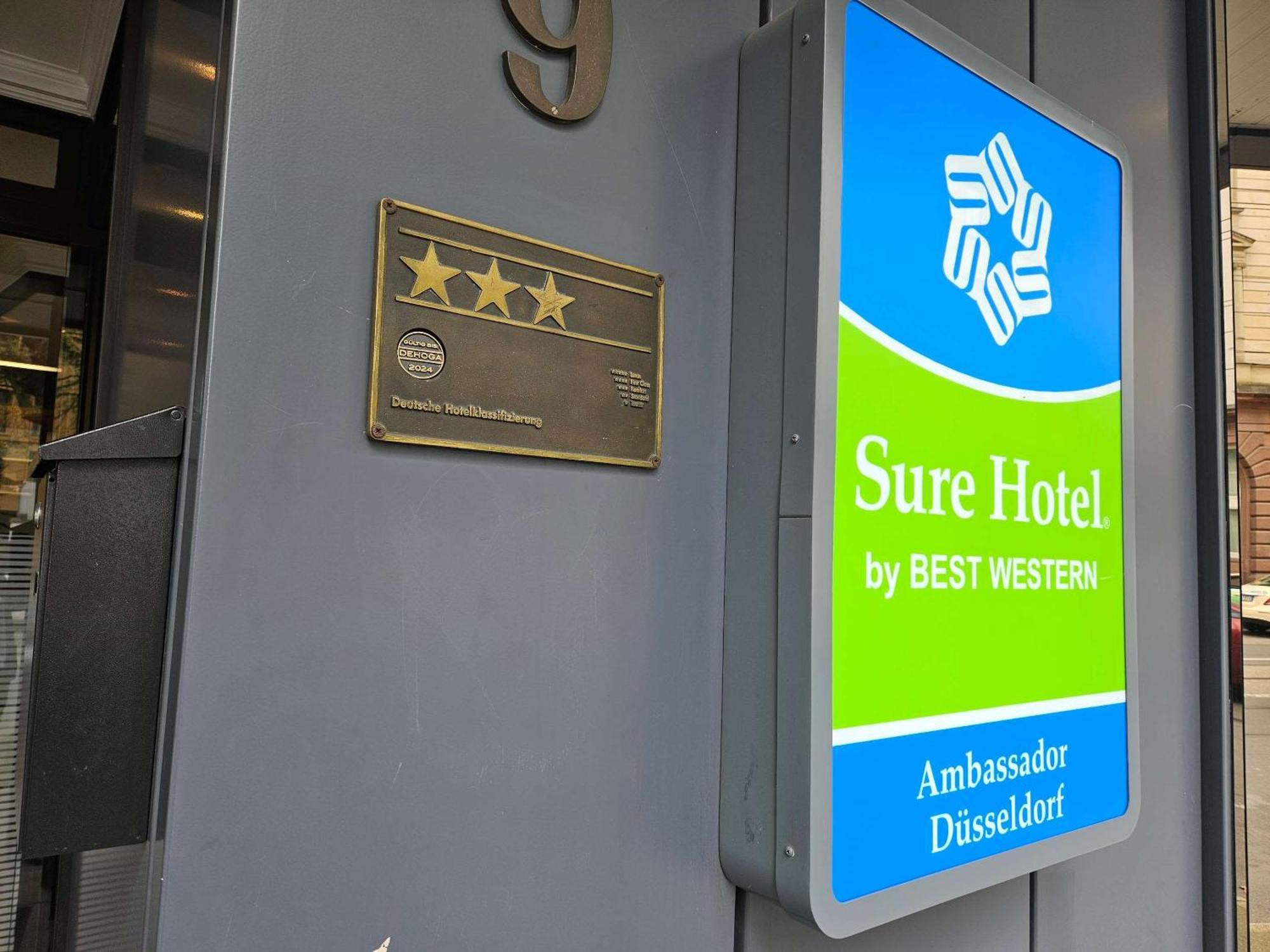 Sure Hotel By Best Western Ambassador Duesseldorf Düsseldorf Exterior foto